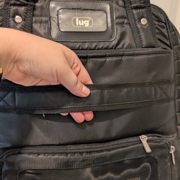 Classic Black Lug Puddle Jumper Tote Bag - Picture 9 of 12